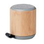 Altavoz de bambú inalámbrico 5.3