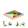 Puzzle Tangram de madera