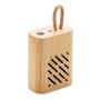 Altavoz inalámbrico 3W de bambú
