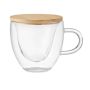 Taza de vidrio de doble pared