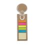 Marcador de libros con notas