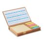 Bloc de notas con calendario
