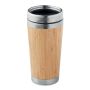 Vaso de bambú de pared doble 400 ml