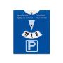 Tarjeta de estacionamiento de PVC