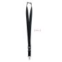 Lanyard de 25 mm con gancho de metal