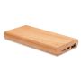 Power Bank 4000 mAh Bambú