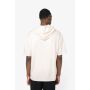 Sudadera ecológica con capucha y hombros caídos de manga corta French Terry unisex