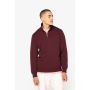 Sudadera ecológica de hombre con cuello alto y media cremallera