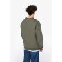 Sudadera ecológica unisex oversize de cuello redondo