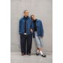 Chaqueta vaquera eco-responsable con hombros caídos unisex