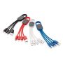 Cable 4 en 1 con clip