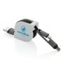 Cable retráctil 3 en 1