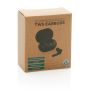 Standard RCS recycled plastic TWS earbuds
