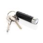 USB wiederaufladbare Schlüsselanhängerlampe aus recyceltem Kunststoff Globix