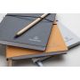 A5 GRS recycled leather notebook
