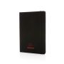 A5 RPET notebook with GRS certification