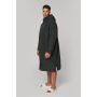 Parka larga forrada en sherpa unisex