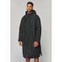 Parka larga forrada en sherpa unisex