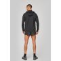 Sudadera deportiva unisex con media cremallera y capucha