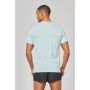Camiseta deportiva de hombre de material reciclado con cuello redondo