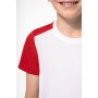 Camiseta deportiva bicolor ecológica para niño