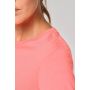 Top corto triblend de mujer