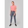 Top corto triblend de mujer
