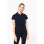 Women's short-sleeved Supima® polo