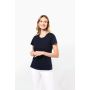 Camiseta de mujer Supima® de cuello redondo y manga corta