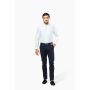 Camisa Oxford de hombre de manga larga