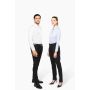 Camisa twill de manga larga de mujer