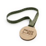 Medallas Personalizadas en MDF Crudo con Grabado Láser