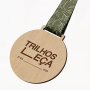 Medallas Personalizadas en MDF Crudo con Grabado Láser