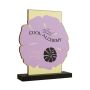 Trofeos Personalizados en MDF Crudo con Base de MDF, Impresión UV y Corte Láser