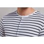 Camiseta de hombre con mangas remangables 
