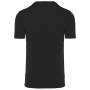 Camiseta de manga corta unisex de cuello redondo