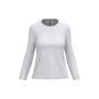 Camiseta de mujer de manga larga y cuello redondo