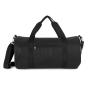 Saco cilíndrico reciclado con bolsillo frontal