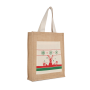 Bolsa de compras con motivos navideños