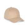 Gorra sándwich en contraste - 6 paneles