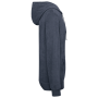 Sudadera ecológica de felpa turca con cremallera y capucha de hombre