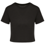Top corto triblend de mujer