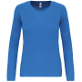 Camiseta deportiva de manga larga para mujer