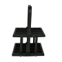 Portabotellas plegable
