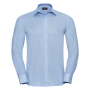 Camisa Oxford de hombre de manga larga