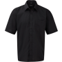 Camisa de hombre de popelín de manga corta