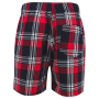 Pantalones cortos con estampado tartán
