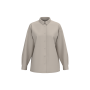 Camisa de lino oversize de mujer