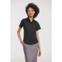 Camisa de mujer de manga corta que no necesita plancha