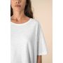 Camiseta de mujer oversize de algodón slub eco-responsable